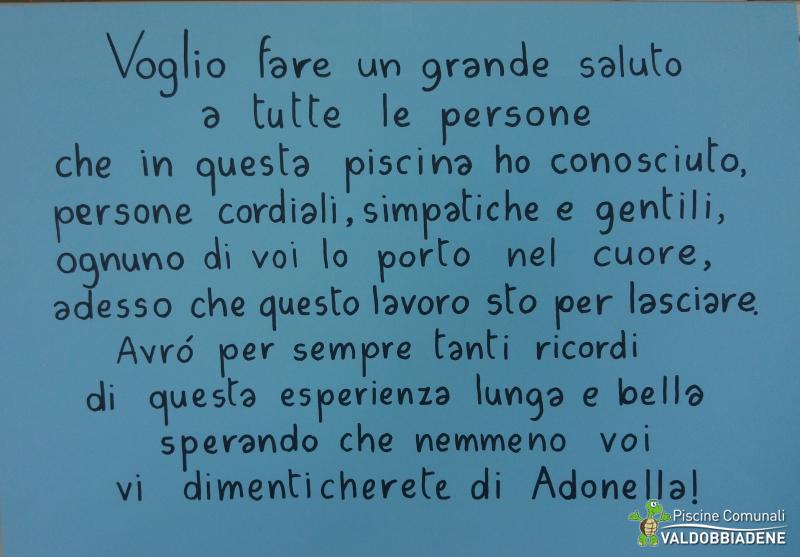 lettera Adonella